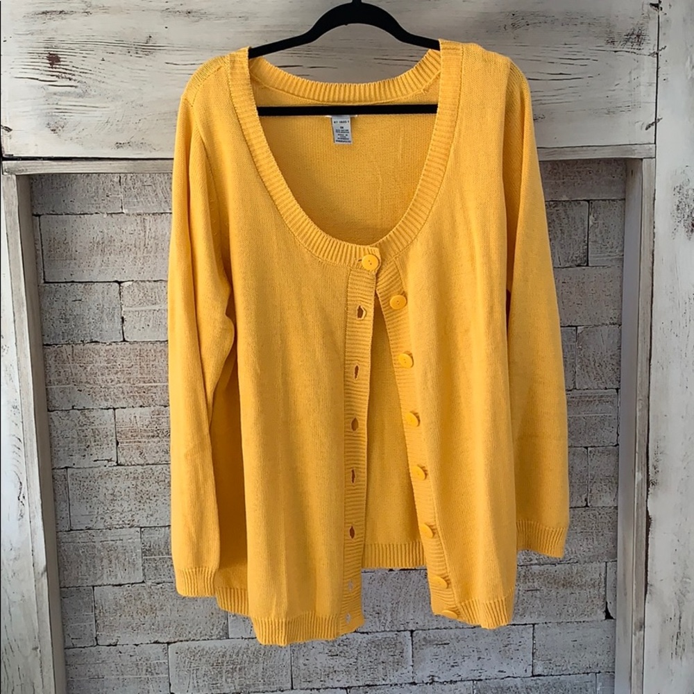 Yellow Cardigan